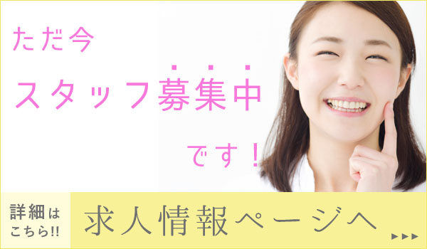 スタッフ募集中